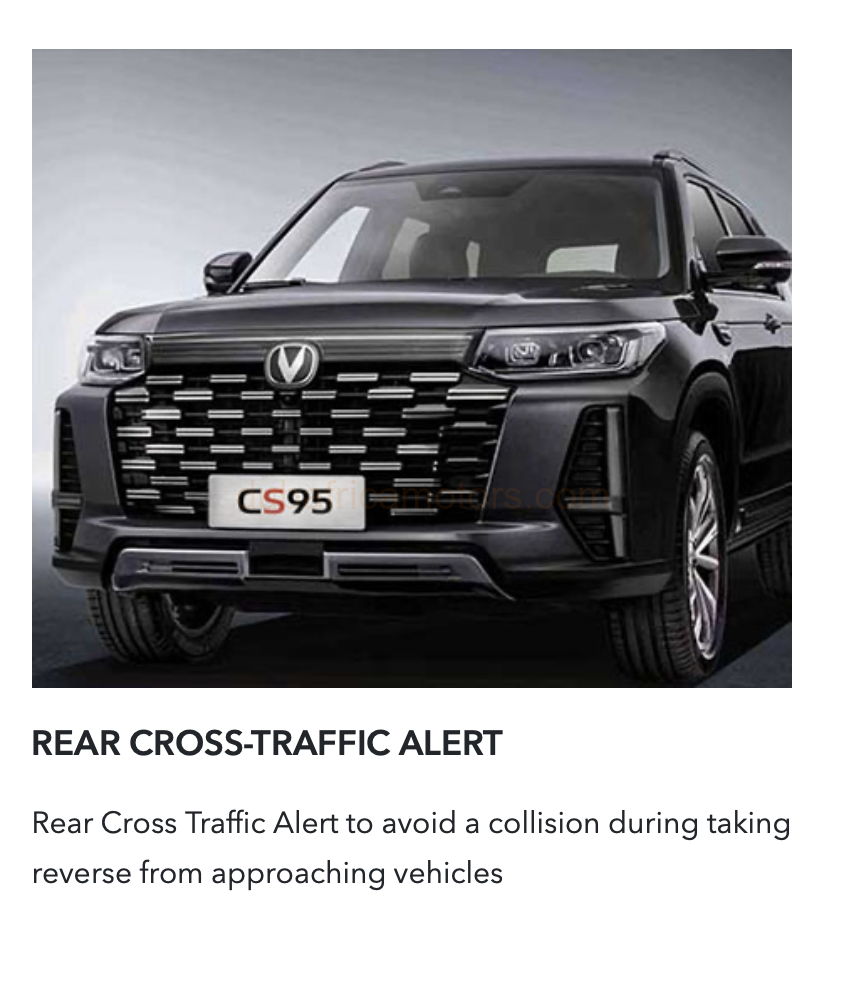 2025 CHANGAN CS95 2.0L PETROL ROYAL EDITION